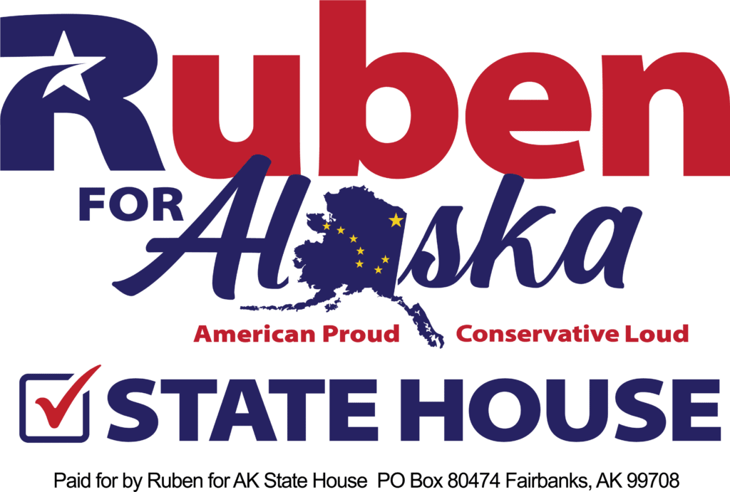 Ruben McNeill for Alaska Logo